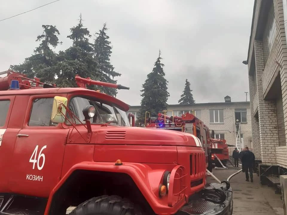 На Київщині сталася пожежа у дитсадку