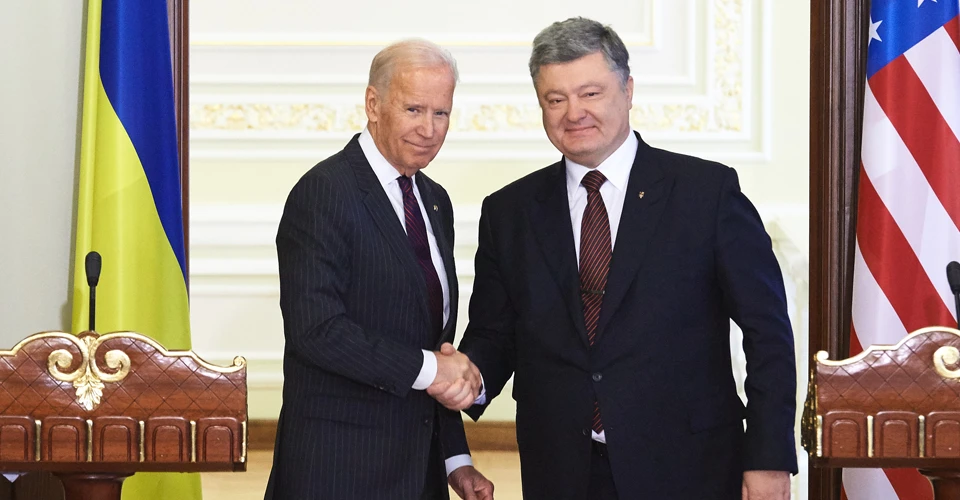 Порошенко Байден