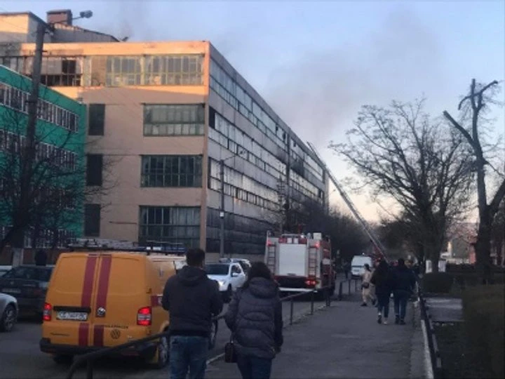 У Чернівцях сталася пожежа на заводі "Розма"