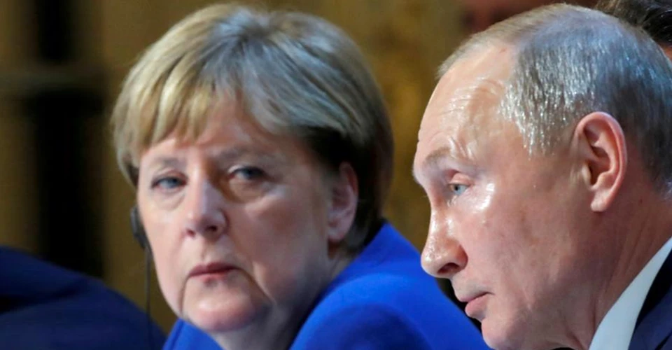Путін Меркель