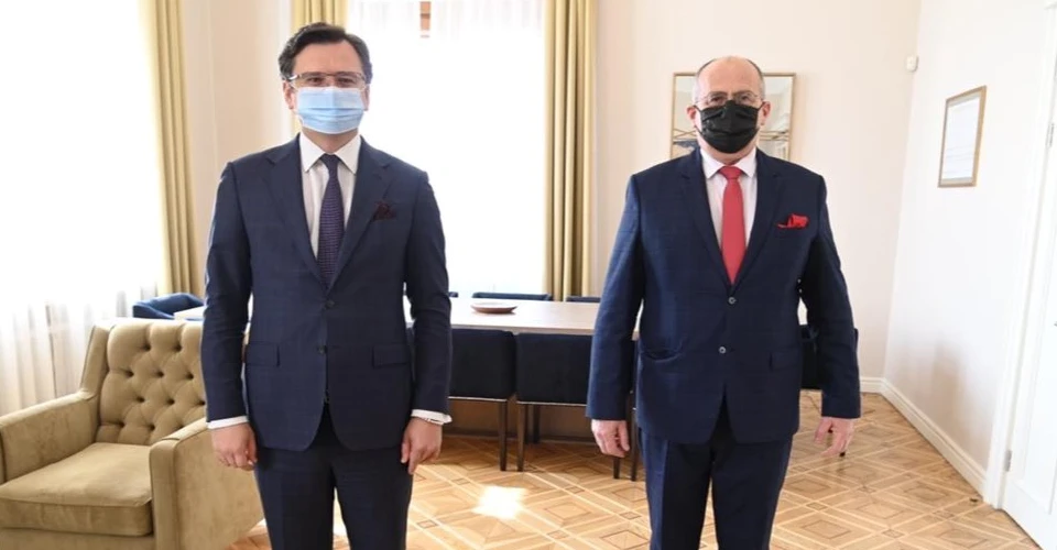 Дмитро Кулеба та Збігнєв Рау