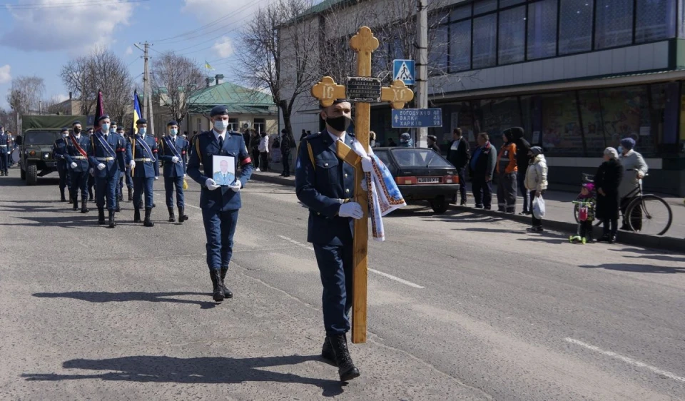 Церемонія прощання з Віктором Гелебрантом