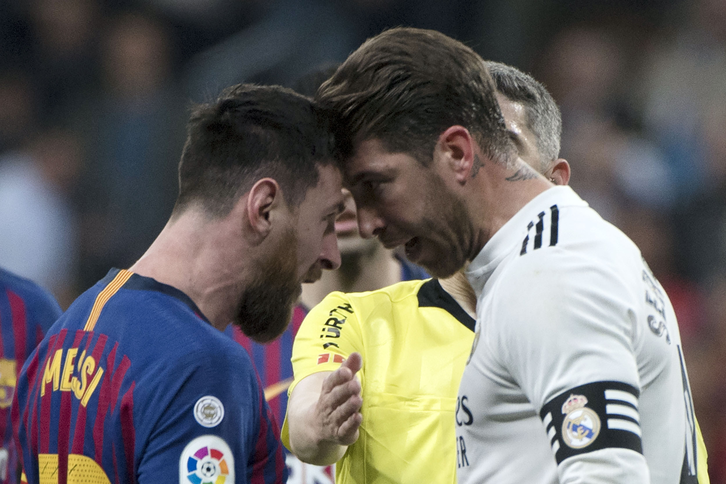 Серхіо Рамос і Ліонель Мессі