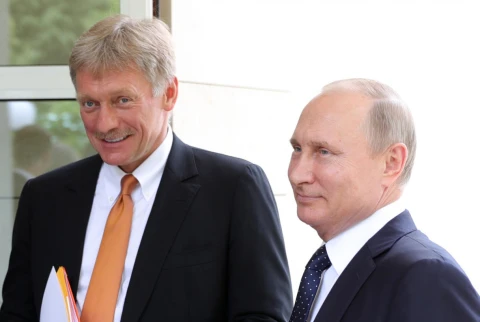 Пєсков та Путін