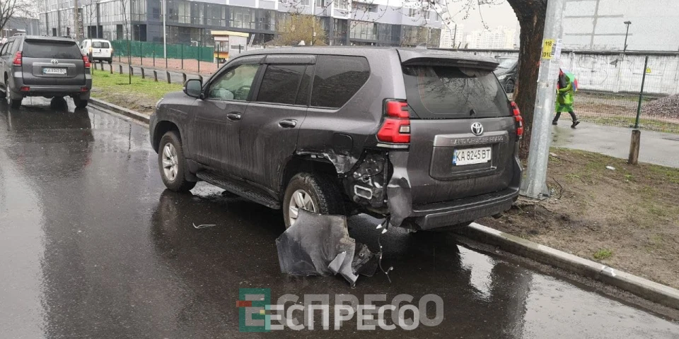 В Дарницком районе Киева произошло ДТП с опрокидыванием
