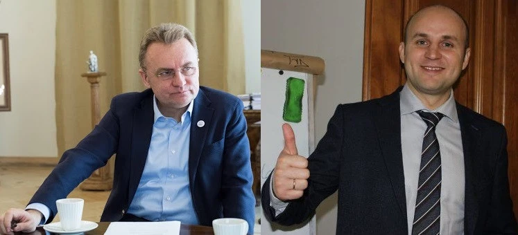Андрій Садовий та Андрій Білий