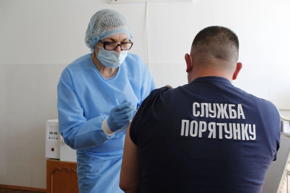 вакцинація рятувальників