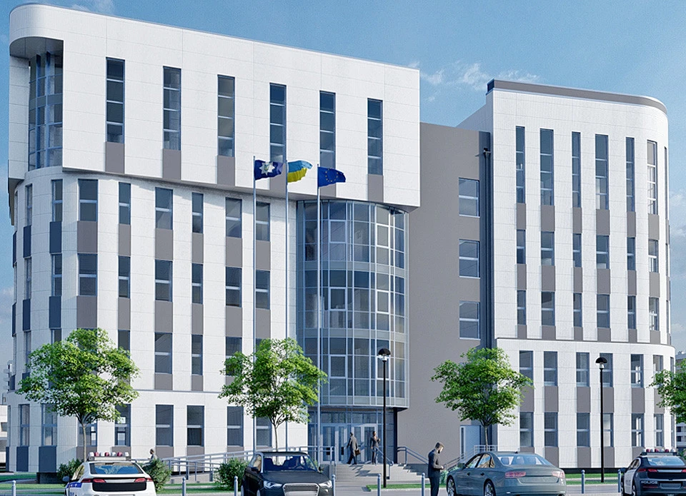 Візуалізація прозорого офісу Національної поліції у Львові