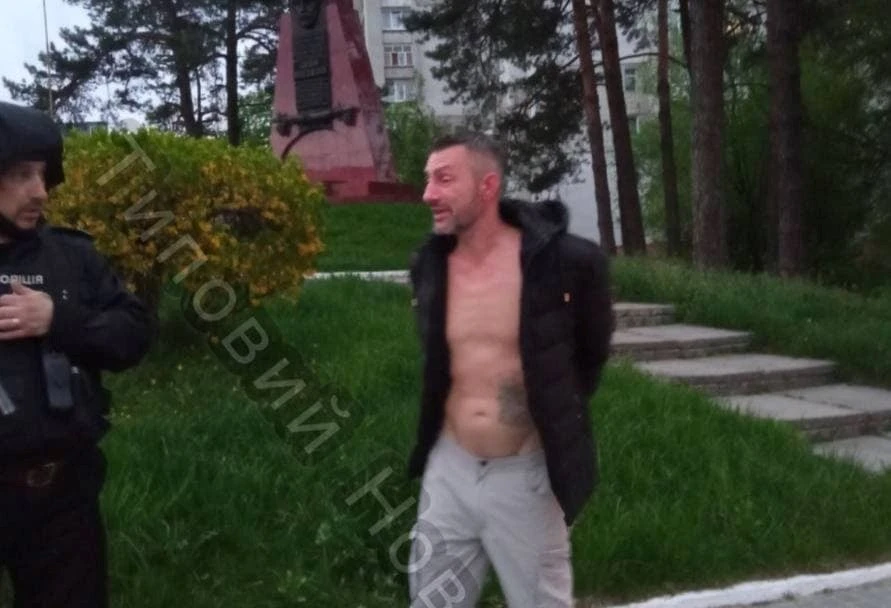п'яний чоловік