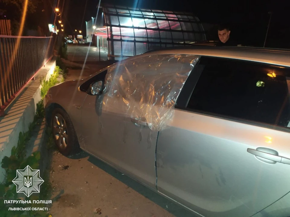 пяний водій у Львові