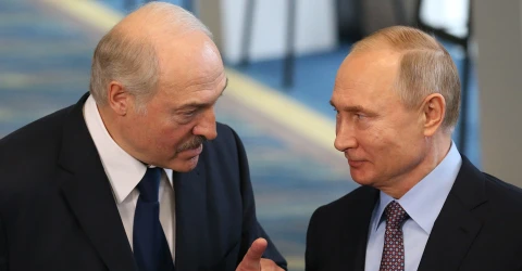 Лукашенко Путин