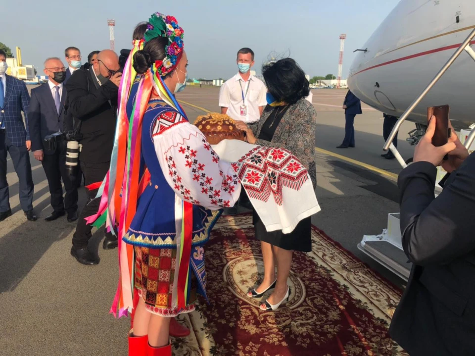 Президент Грузії Саломе Зурабішвілі прибула до України