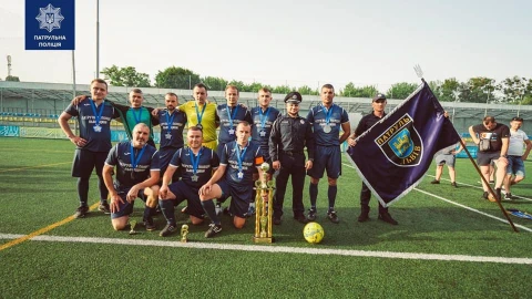 патрульні футболісти з львівщини