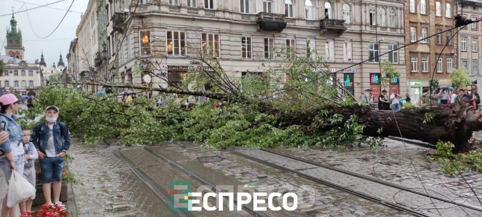 непогода Львов