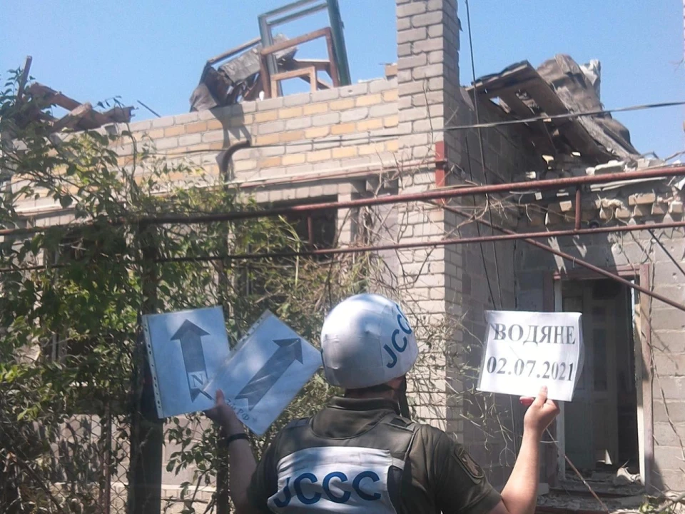 Обстріл, Водяне