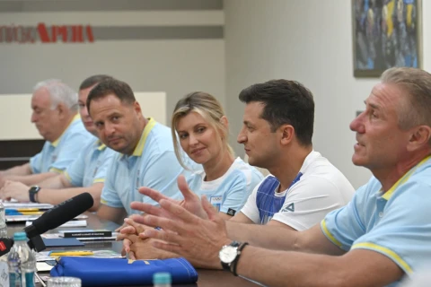 Володимир Зеленський, збірна України, Олімпіада-2020