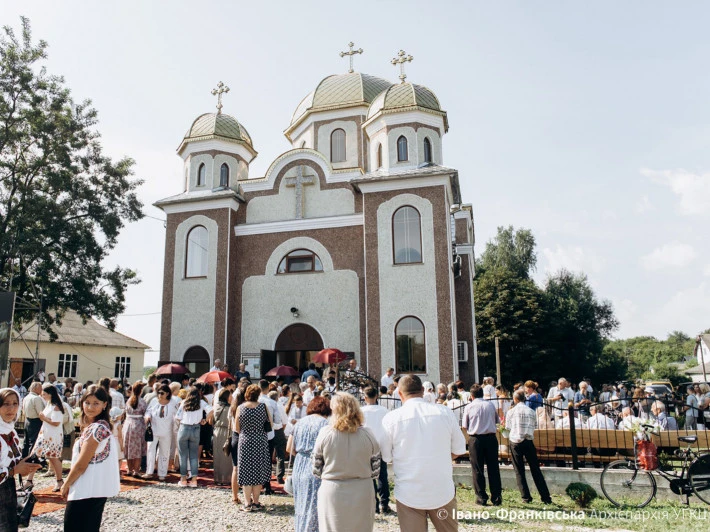освячення храму у Галичі