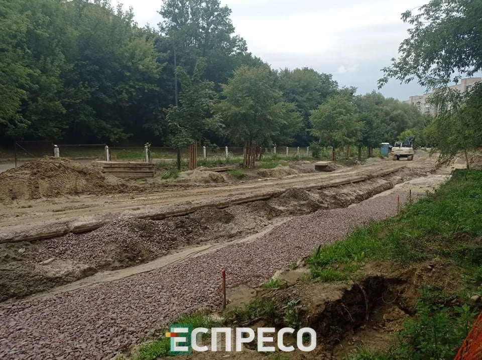 ремонт вул. Орлика у Львові
