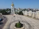 На Софійській площі в Києві автівки влаштували дрифт