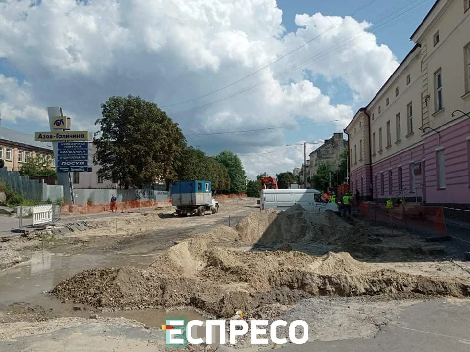 Ремонт доріг вул. Шевченка