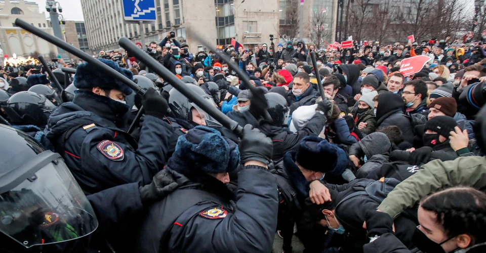 протест в Росії