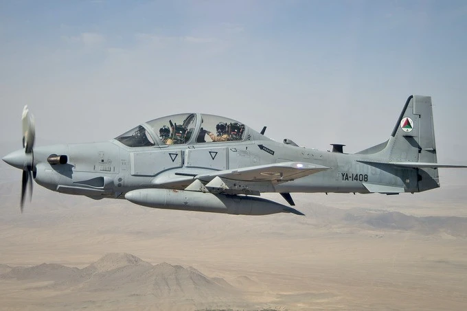 Embraer EMB 314 Super Tucano ВGС Афганістану