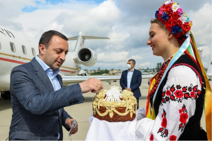 Денис Шмигаль та Іраклій Гарібашвілі у Львові