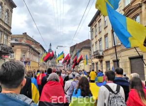 марш нескорених у Львові