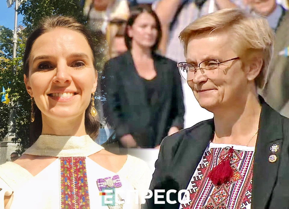 Наталія Виноград та Оксана Линів