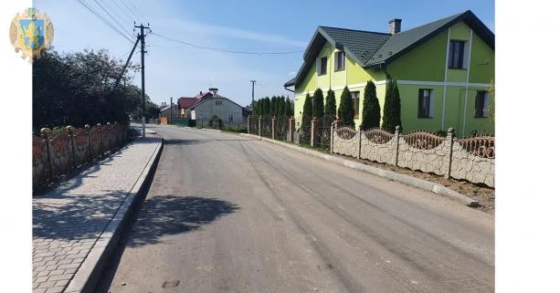 ремонт дороги на Львівщині