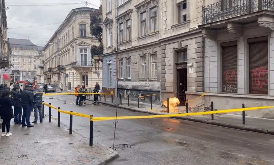 вогонь у Львові