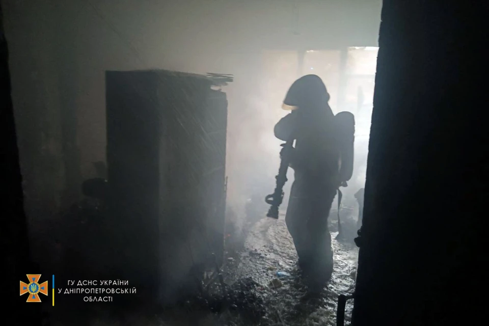 У Кривому Розі сталася пожежа у гуртожитку для військових