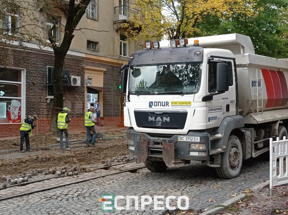 Ремонт доріг вул. Шевченка