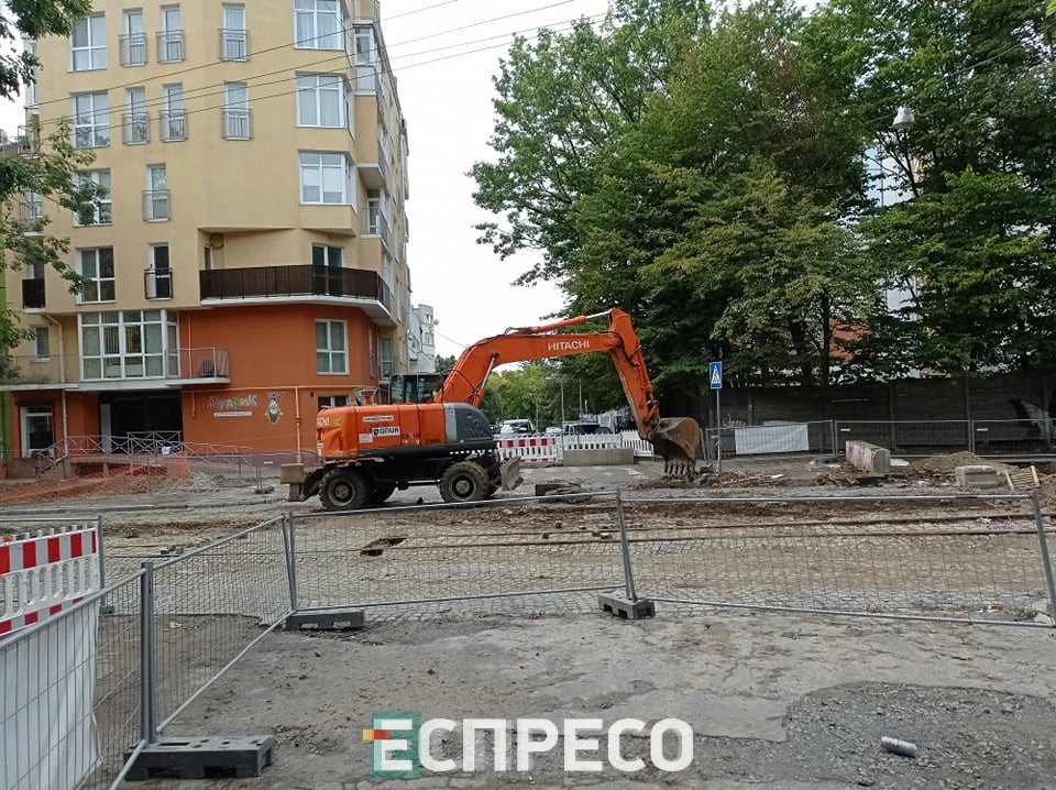 Ремонт доріг вул. Шевченка
