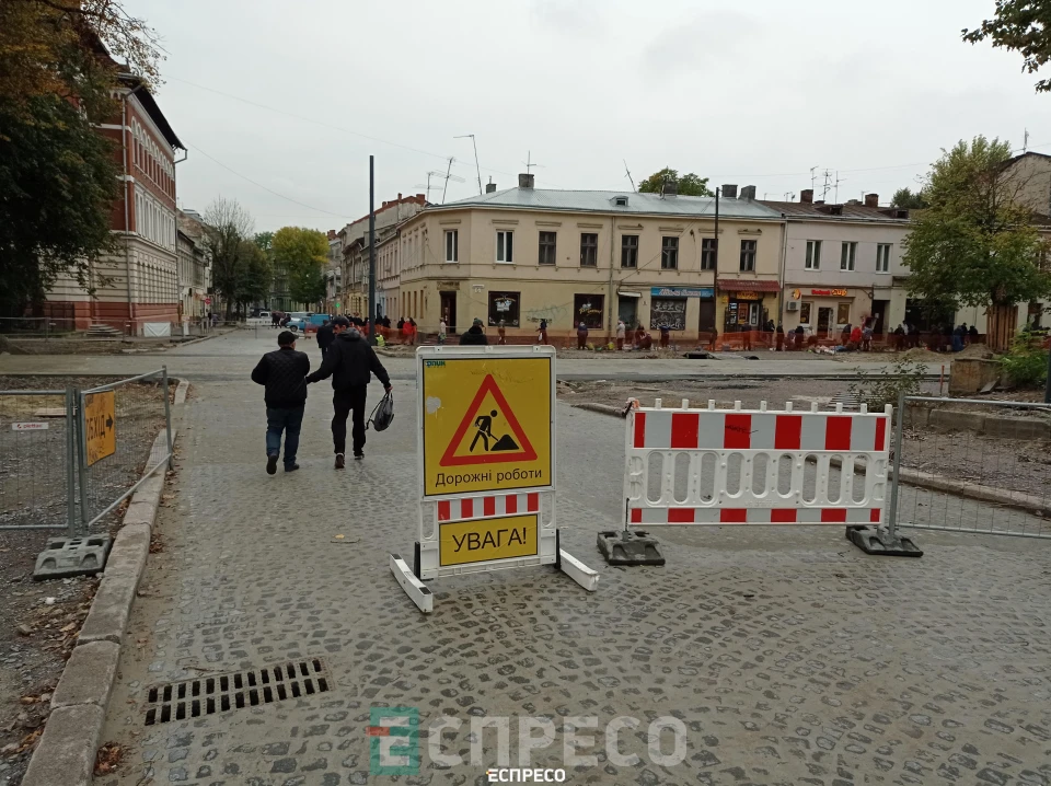 перехрестя на вул. Бандери