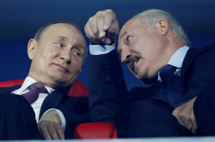 Путін та Лукашенко
