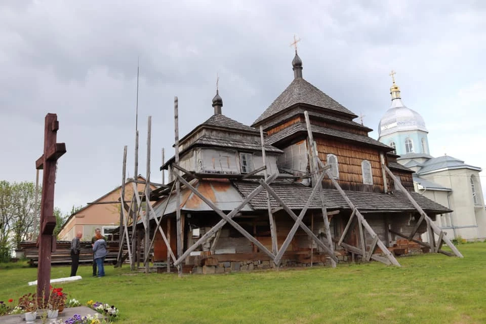 Дерев’яний храм Успіння Пресвятої Богородиці 17 століття