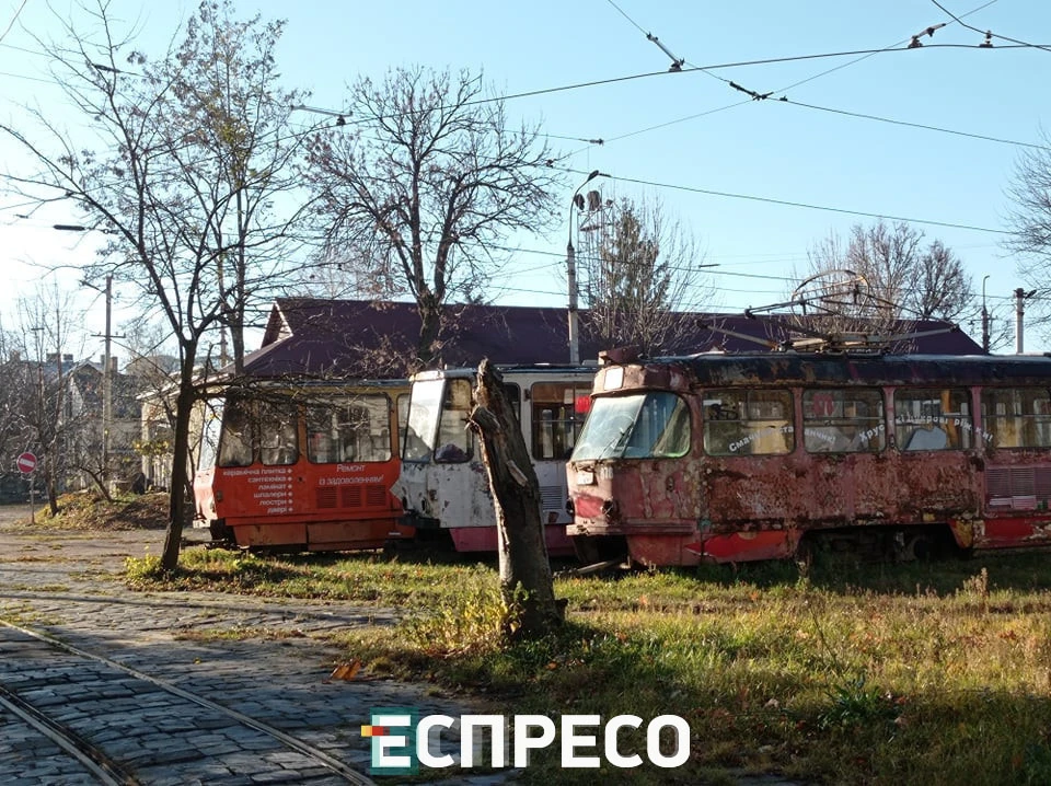 старі трамваї у Львові