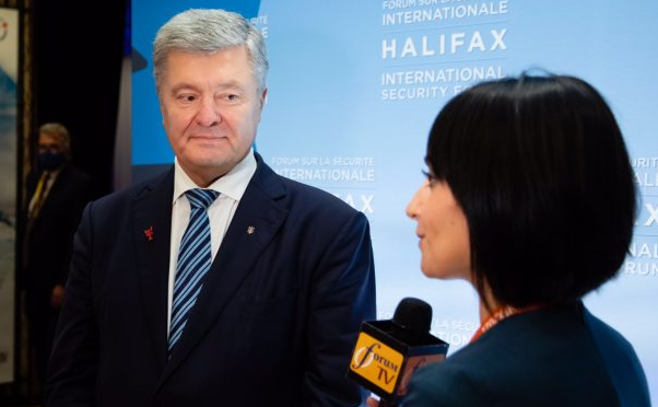 Порошенко в Галифаксе