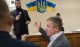 Руслан Суков (на трибуні) та Володимир Мороз