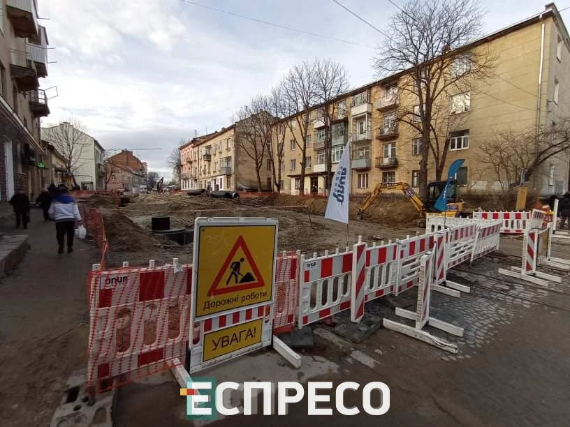 Ремонт доріг вул. Шевченка