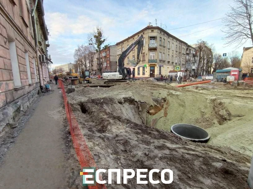Ремонт доріг вул. Шевченка
