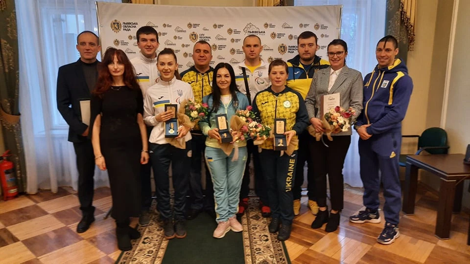 нагородження спортсменів на Львівщині
