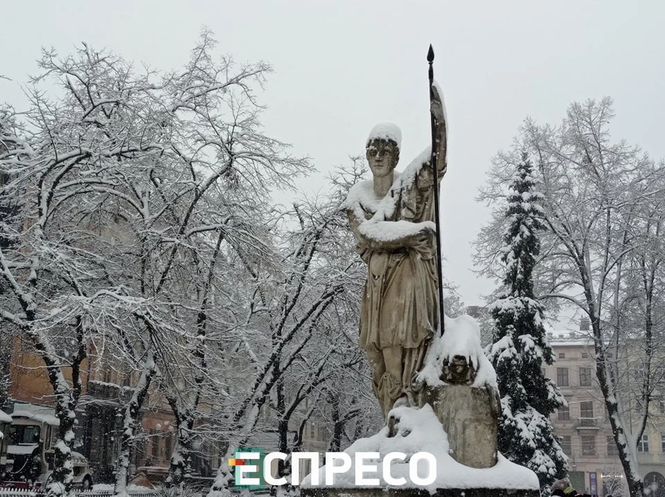 зима у Львові