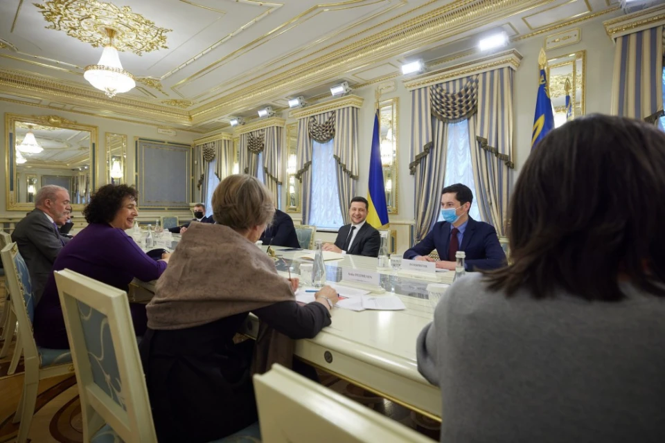 Зустріч президента Зеленського із послами G7