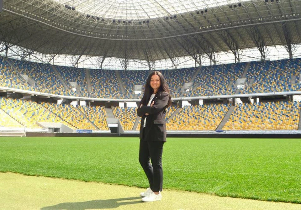Манько. директорка Арени Львів