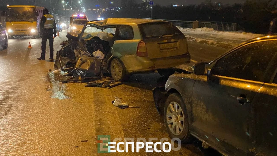 ДТП на Броварском проспекте
