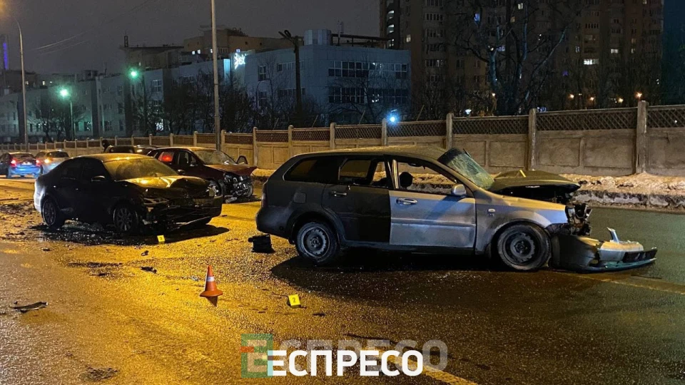 ДТП на Броварском проспекте