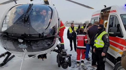 вертоліт аеромедиків