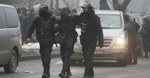 протести в Казахстані